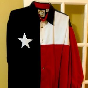 Men’s Texas Flag Shirt- Texas Authentic Dry Goods